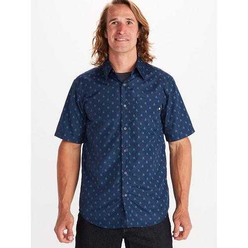 Marmot Lykken Shirts For Mens Navy LGK659014